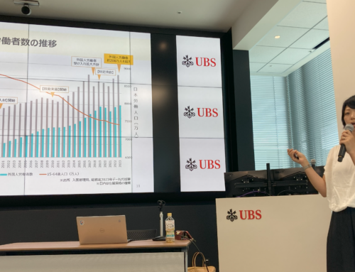 UBSセッション第5回　JII（アジア人文文化交流促進協会）・楊事務局長が登壇